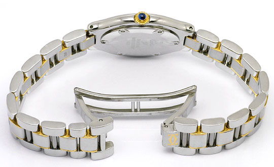 Foto 5 - Montre 21 Must de Cartier, Damen-Armbanduhr, Stahl-Gold, U1488